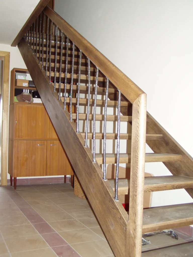 Decorative metal stairs