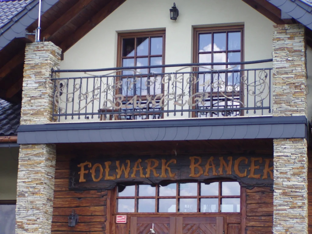 Decorative metal railings