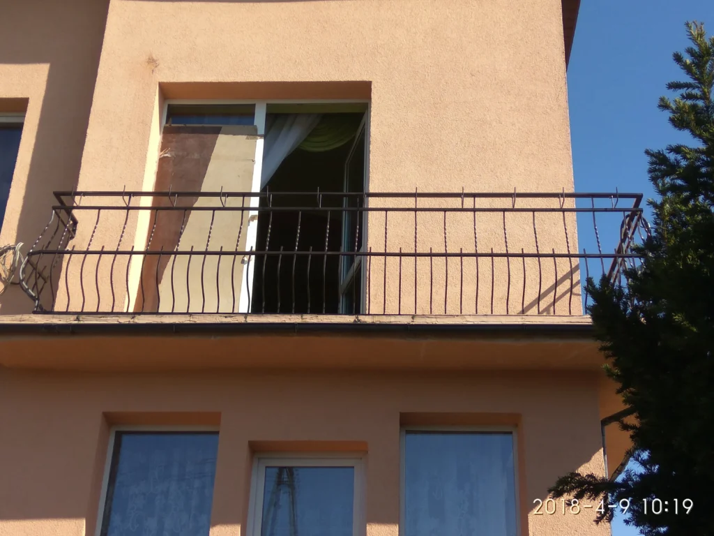 Decorative metal railings