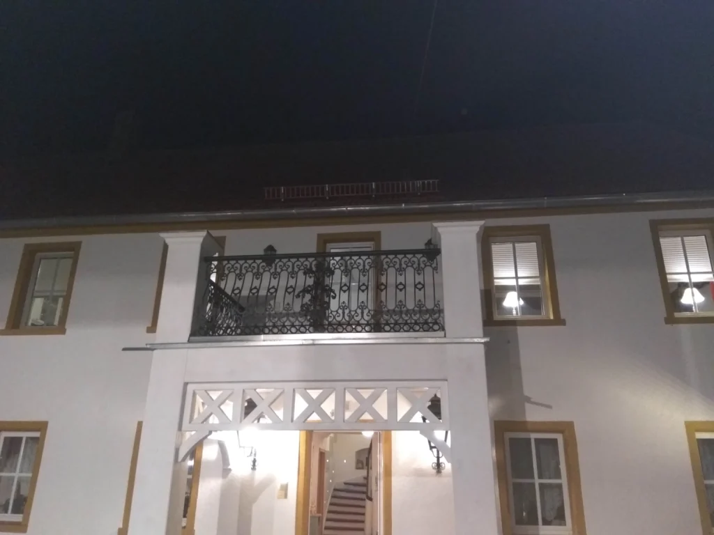 Decorative metal railings
