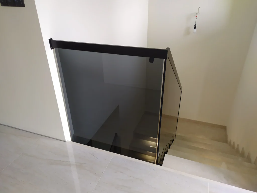 Glass railings