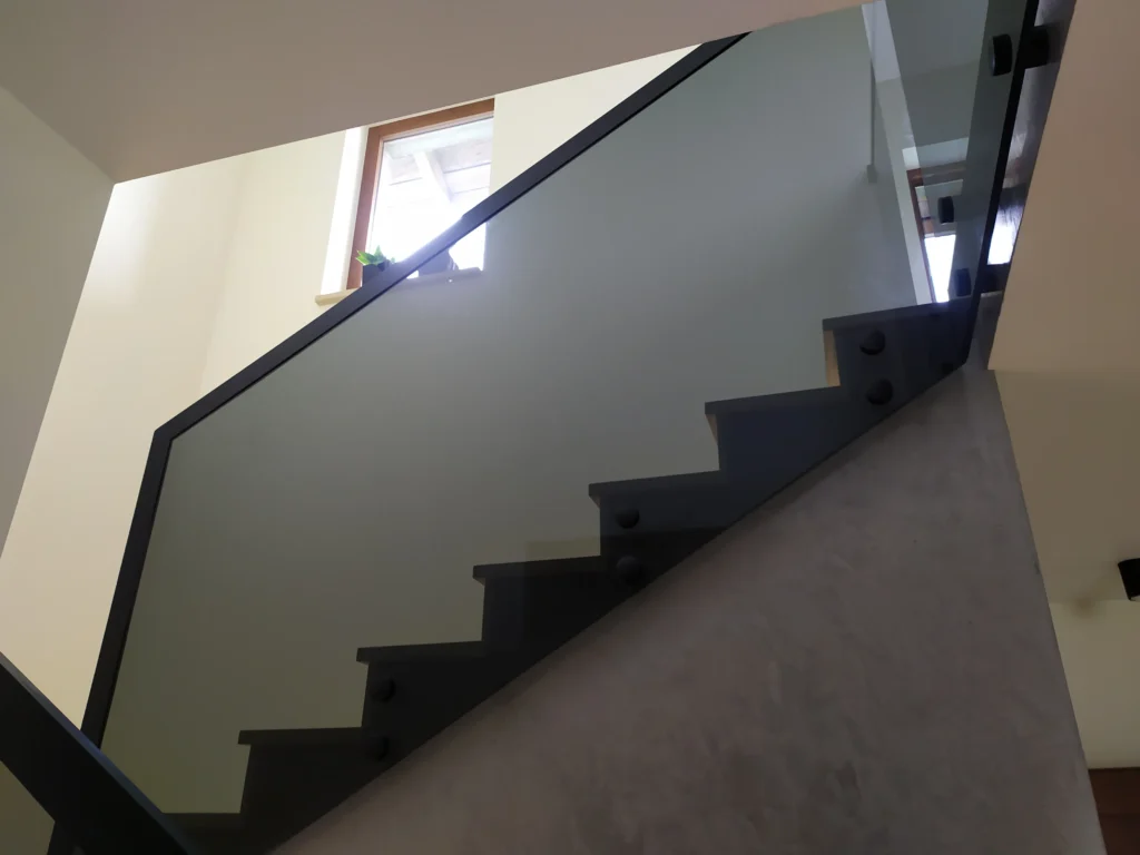 Glass railings