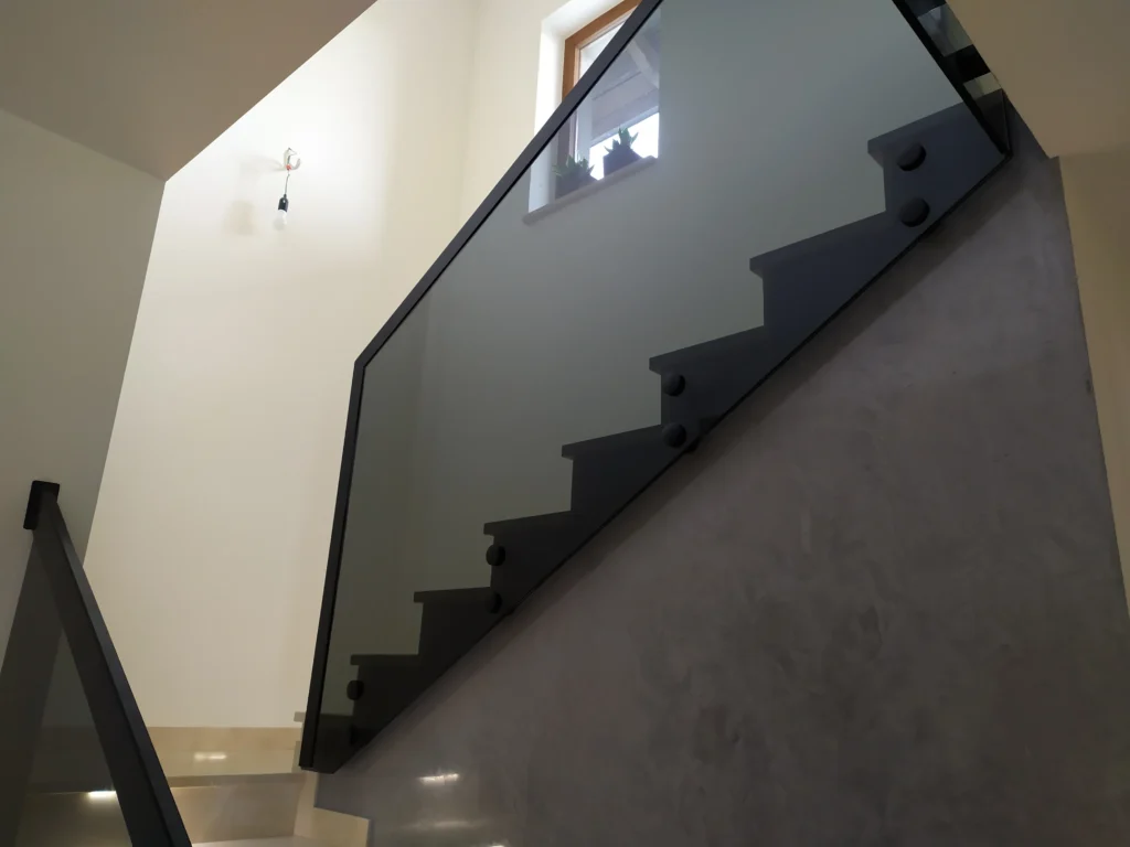 Glass railings