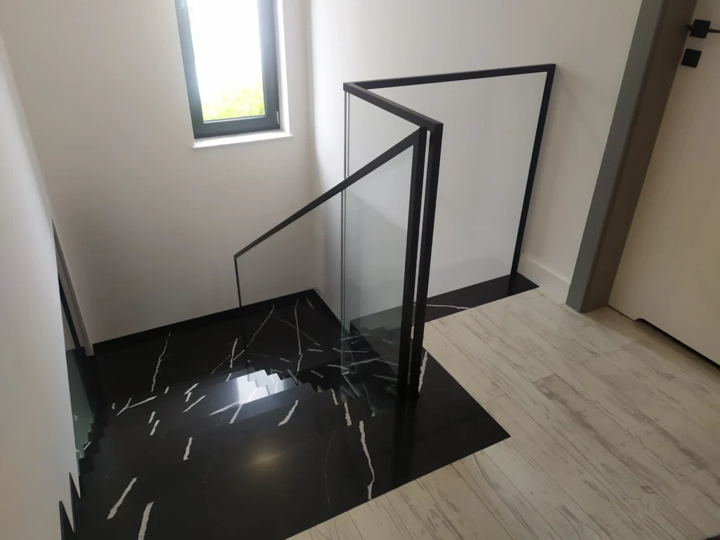 Glass railings