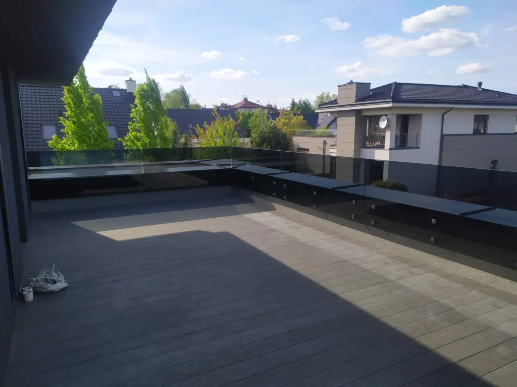 Glass railings