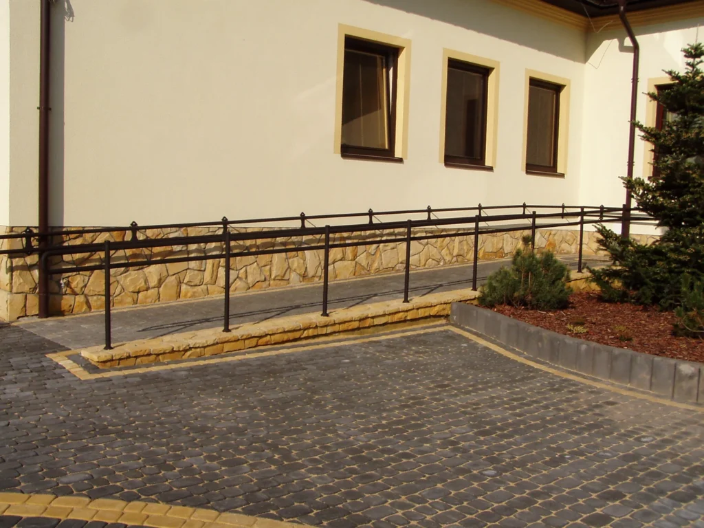 Decorative metal railings