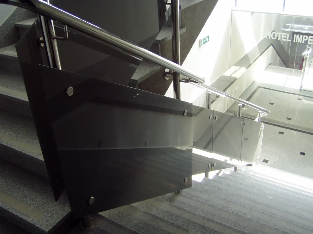 Glass railings