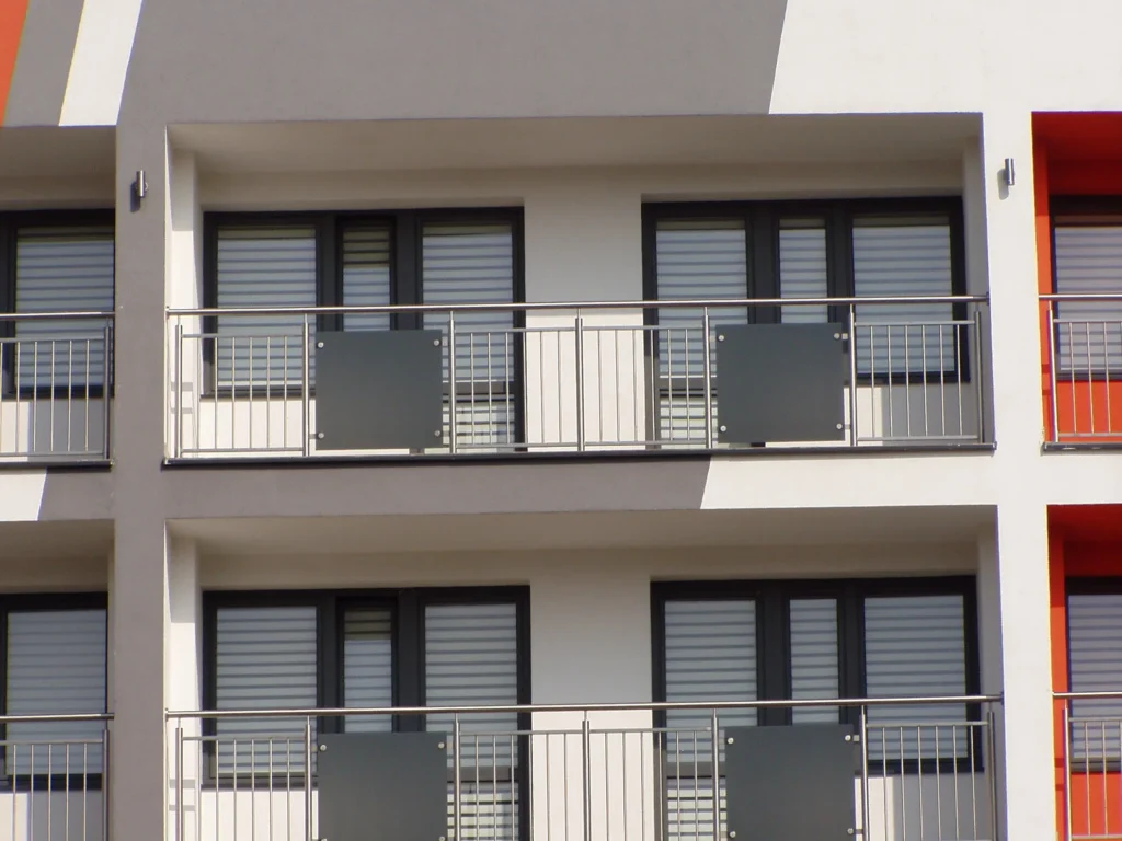 Glass railings