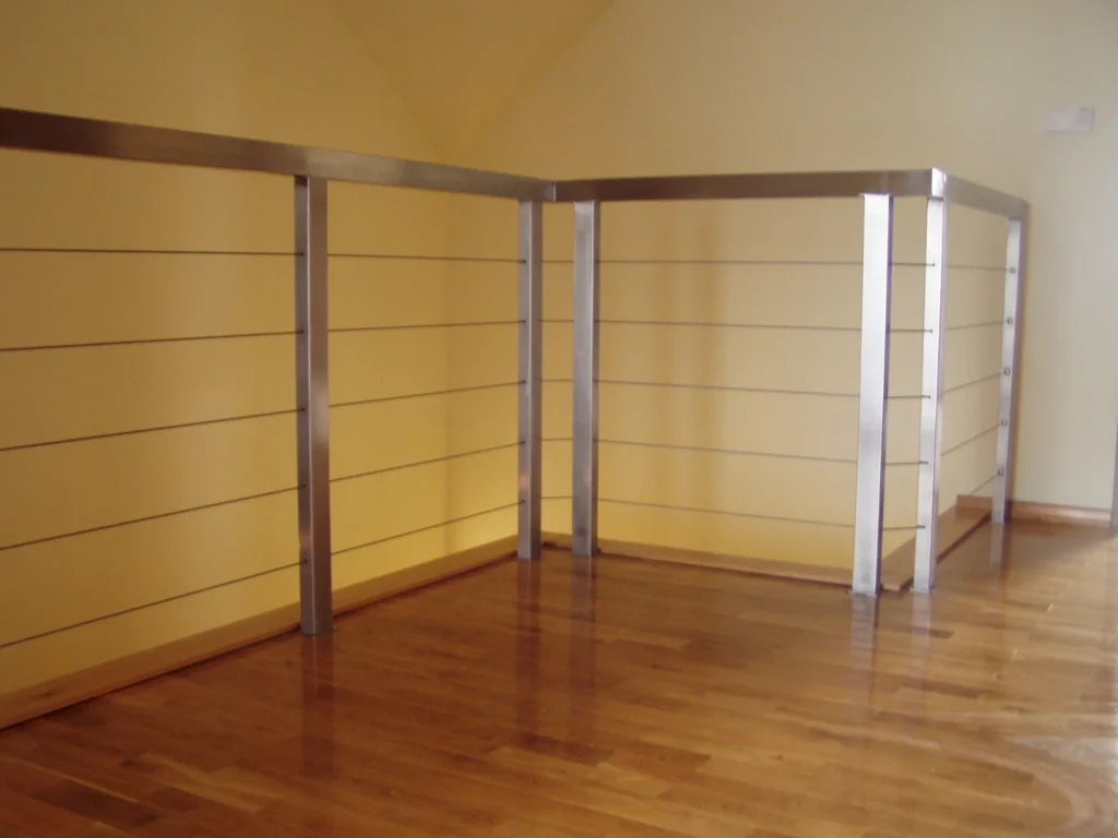 Stainless steel railings