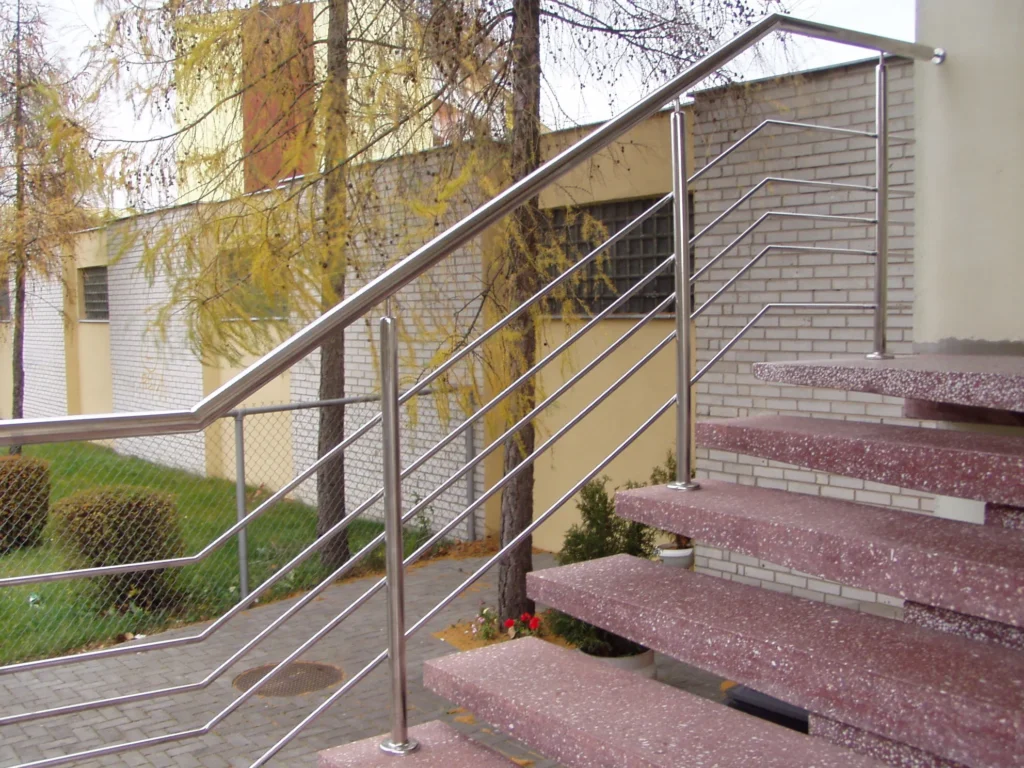 Stainless steel railings