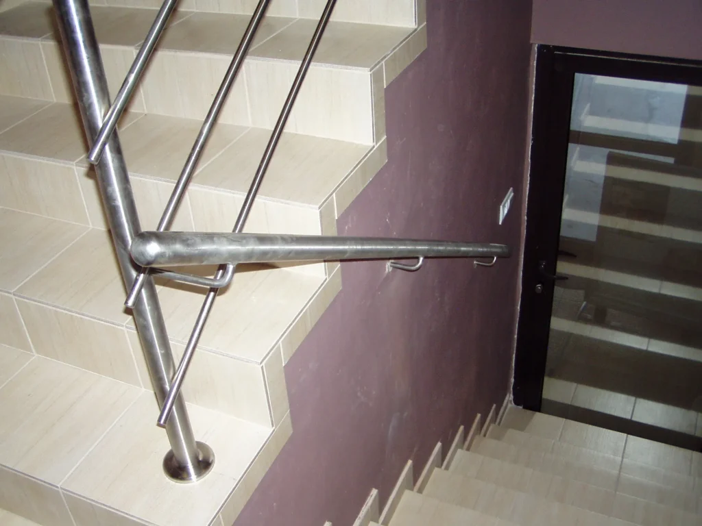 Stainless steel railings