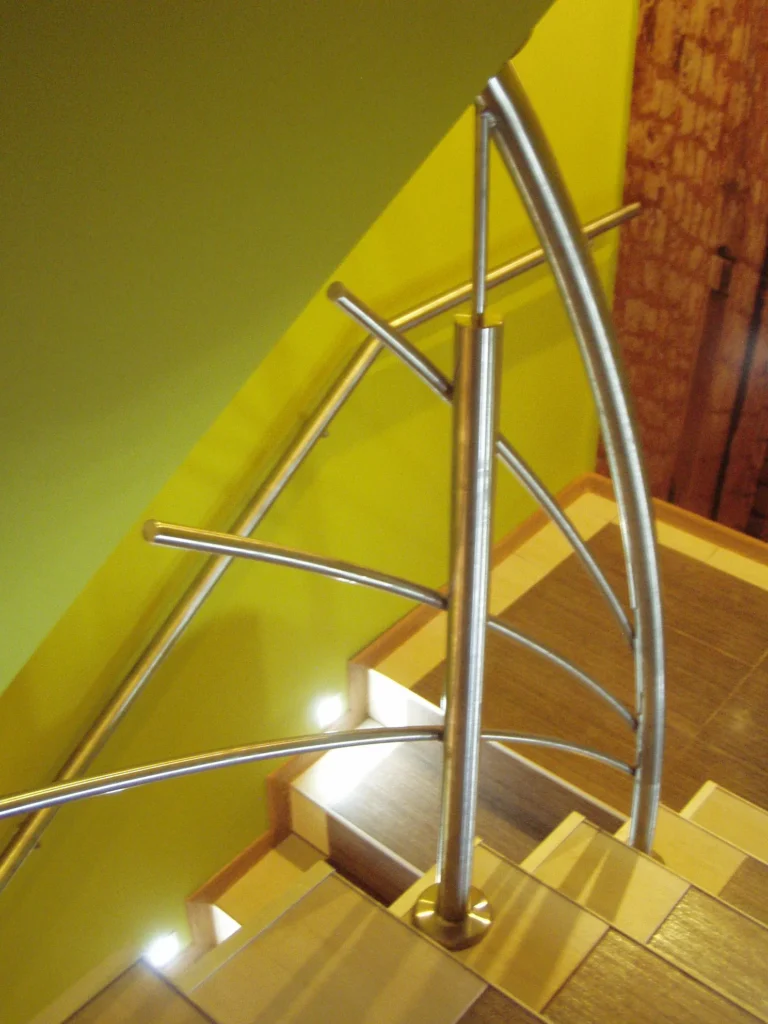 Stainless steel railings