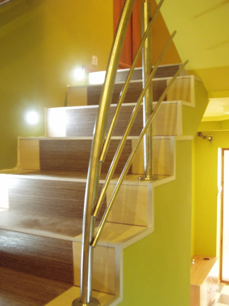 Stainless steel railings