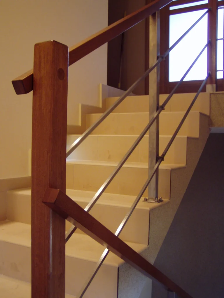 Stainless steel railings