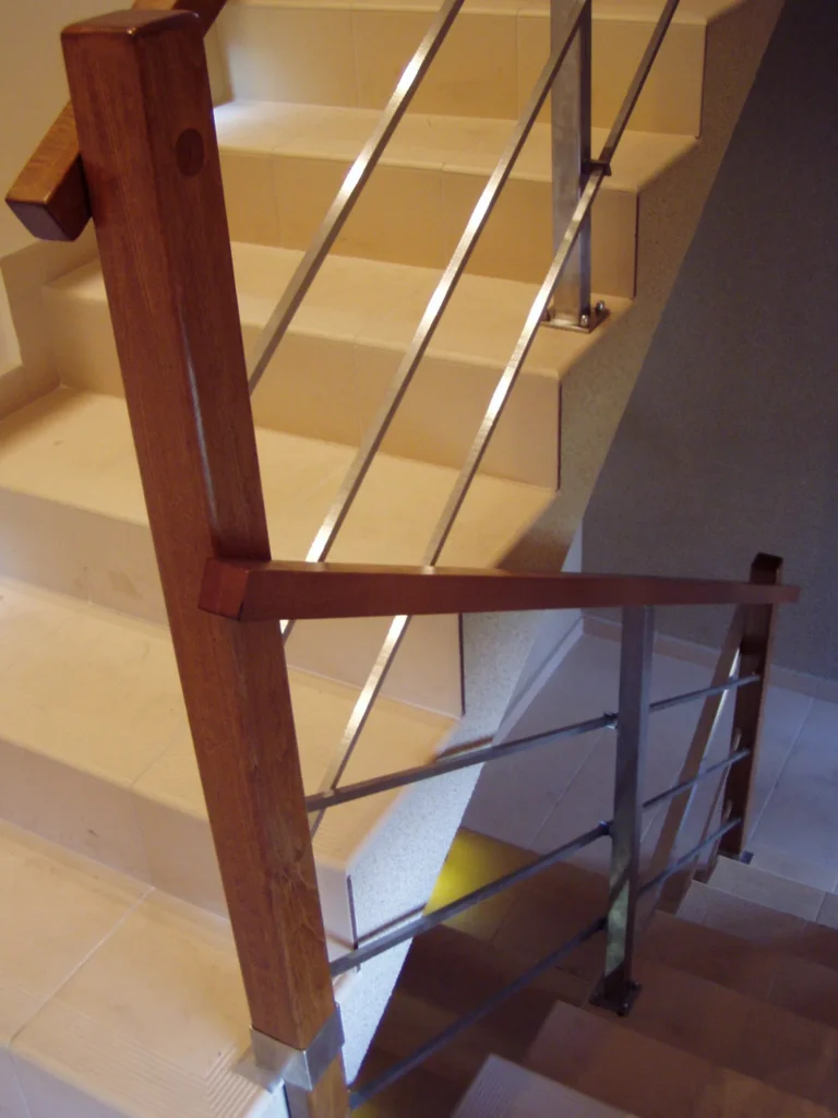 Stainless steel railings