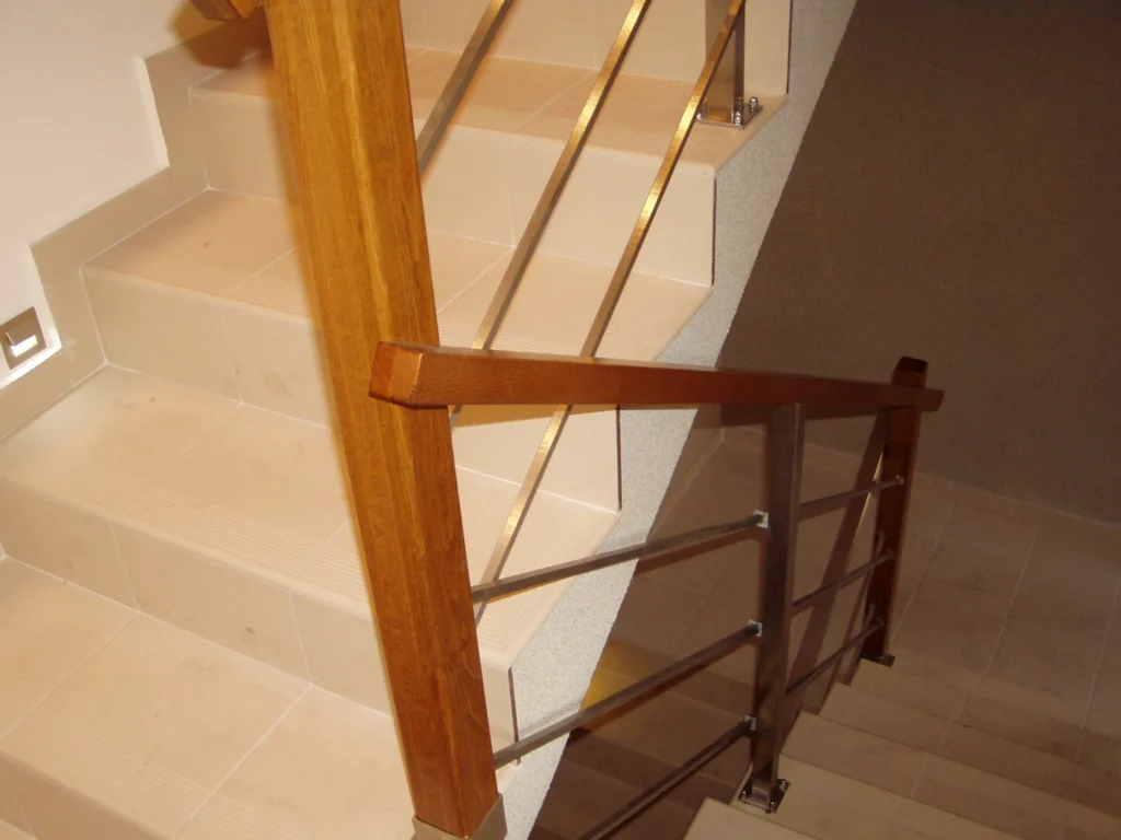 Stainless steel railings
