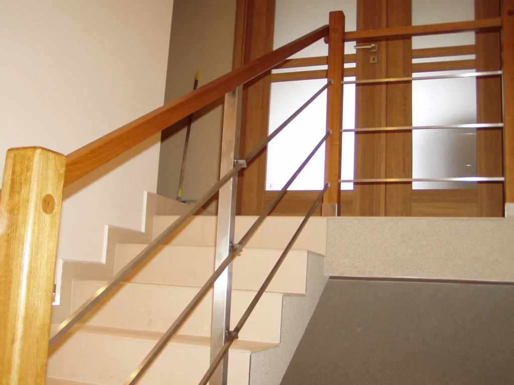 Stainless steel railings