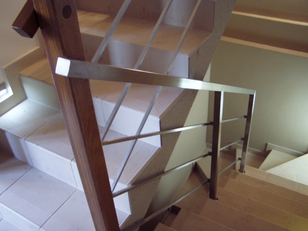 Stainless steel railings