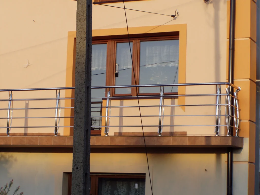 Stainless steel railings