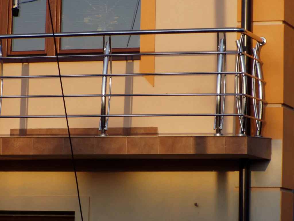 Stainless steel railings
