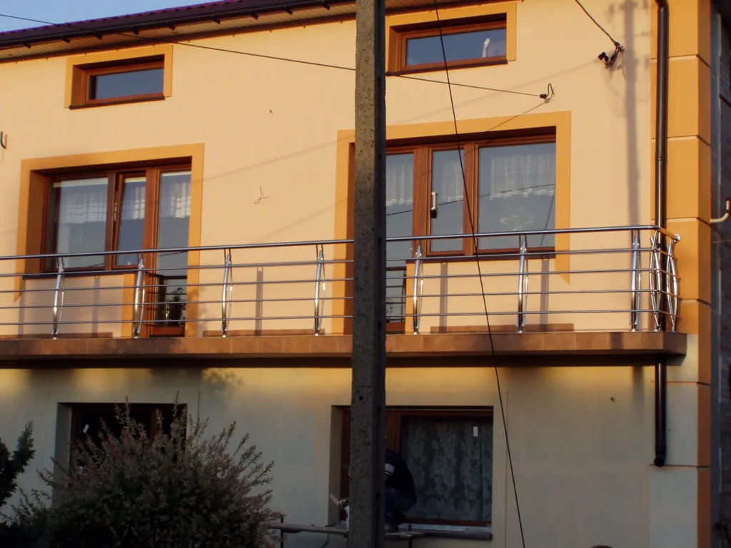 Stainless steel railings