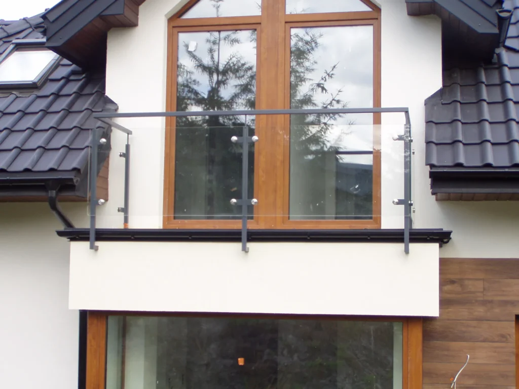 Glass railings