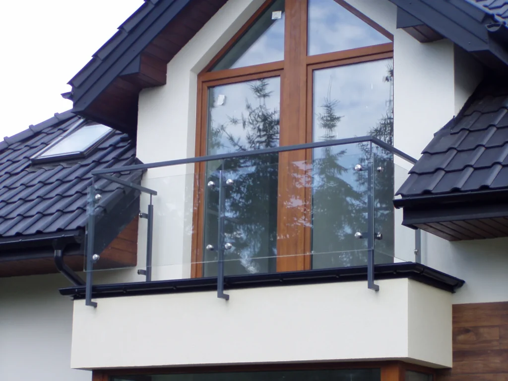 Glass railings