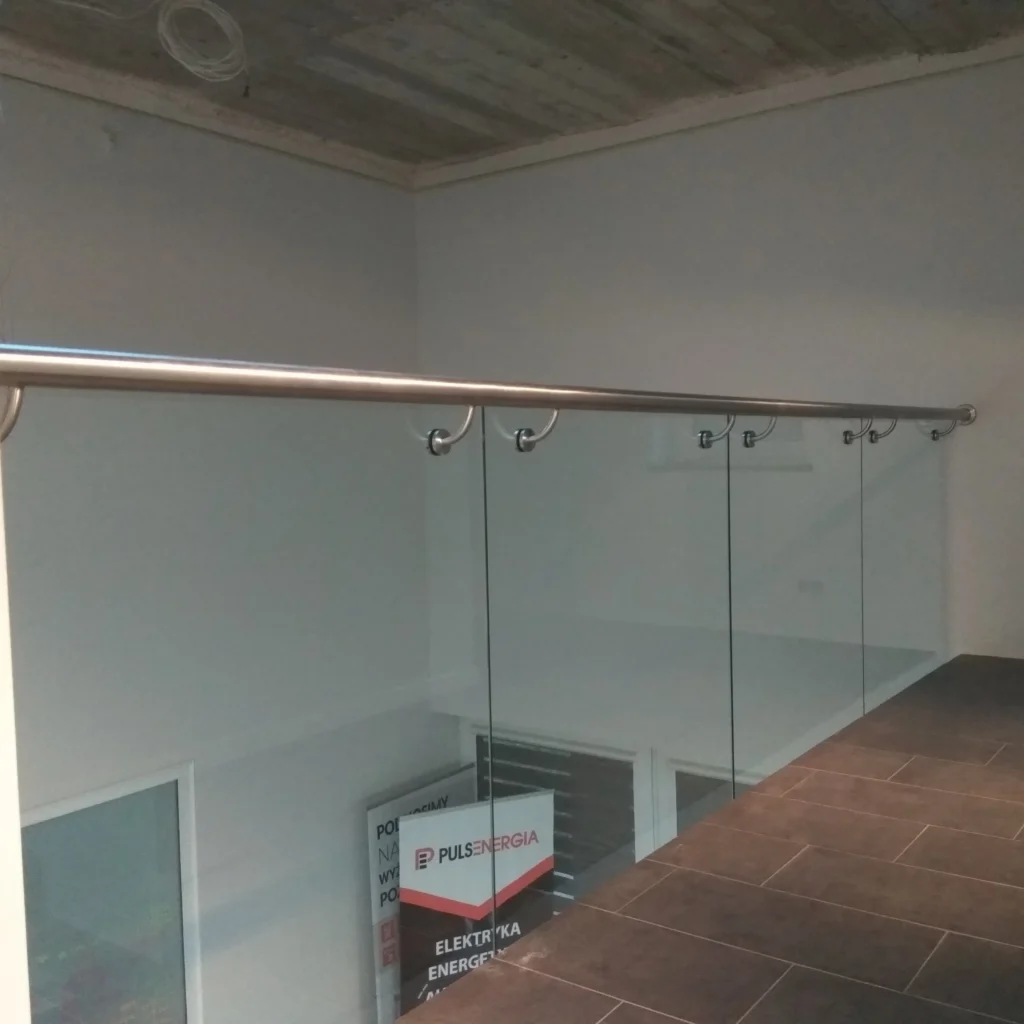 Glass railings