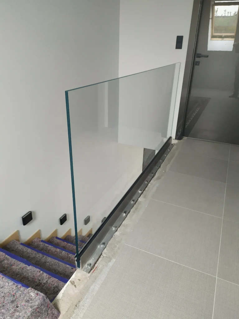 Glass railings