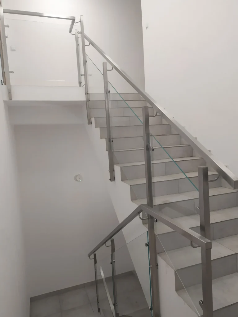 Glass railings