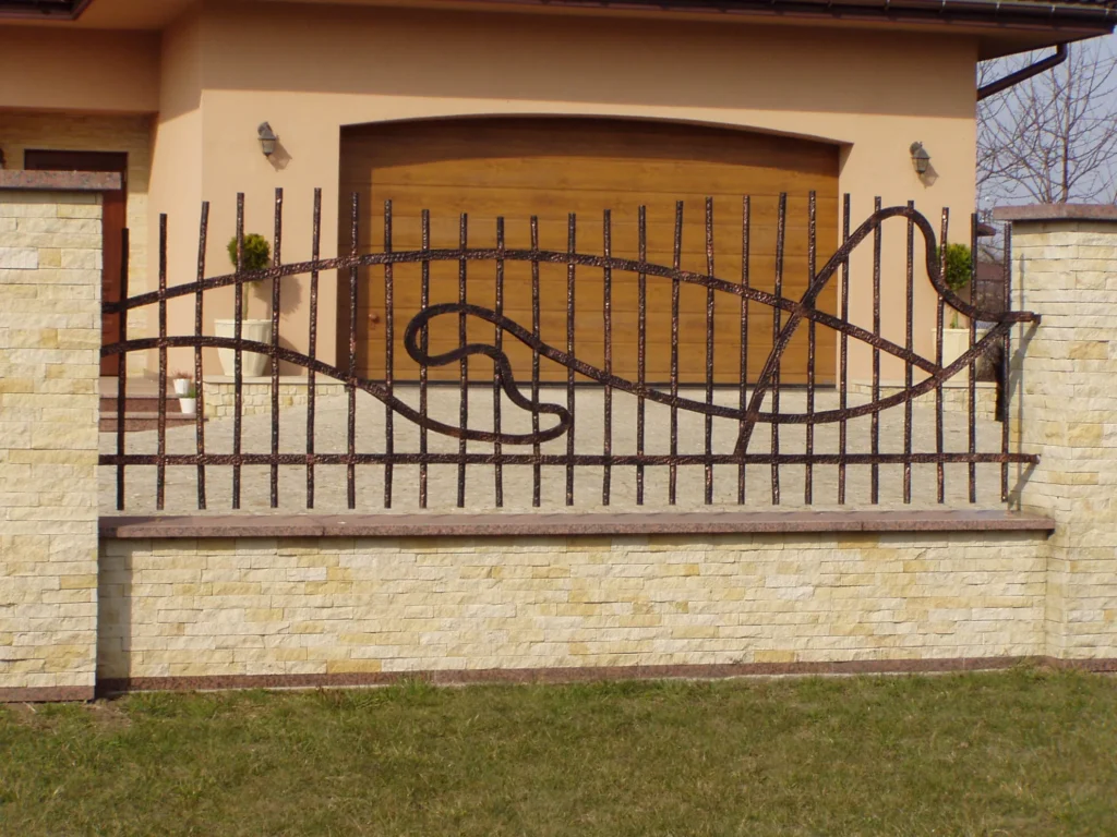 Modern fences