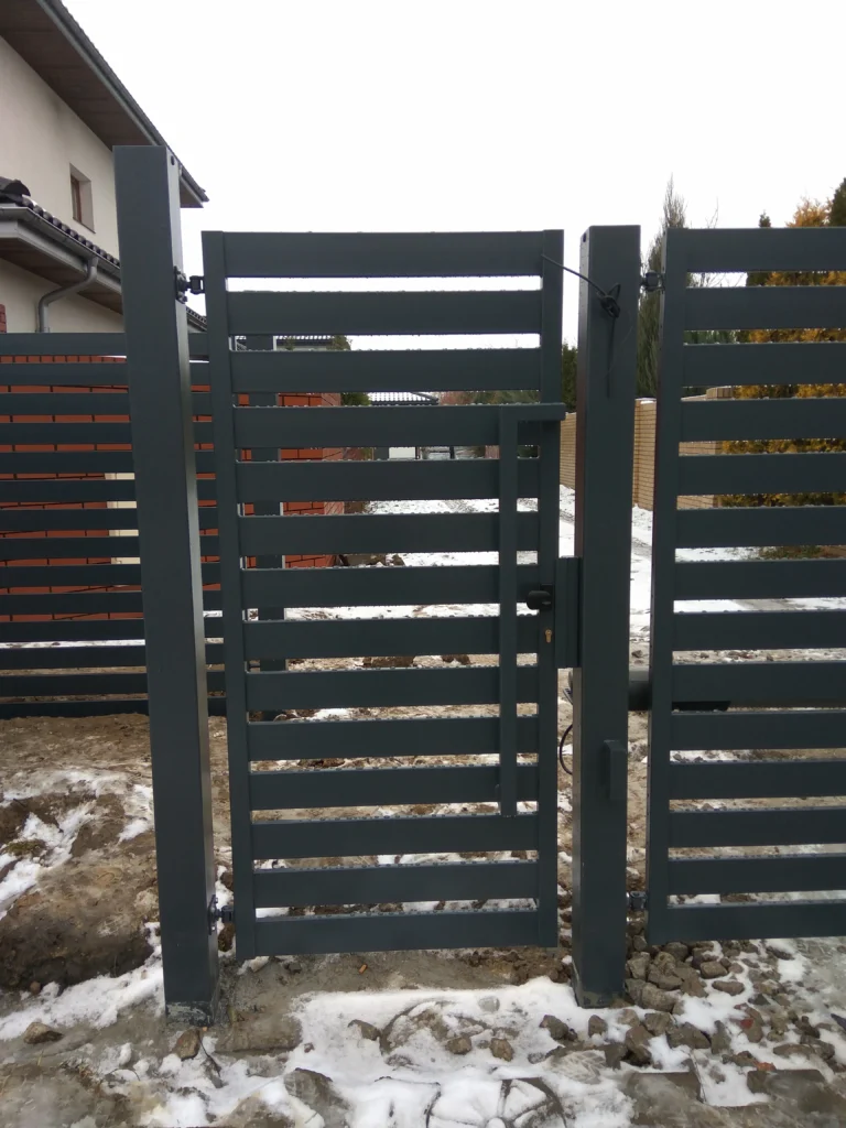 Modern fences