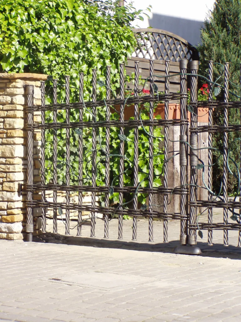 Decorative metal fences