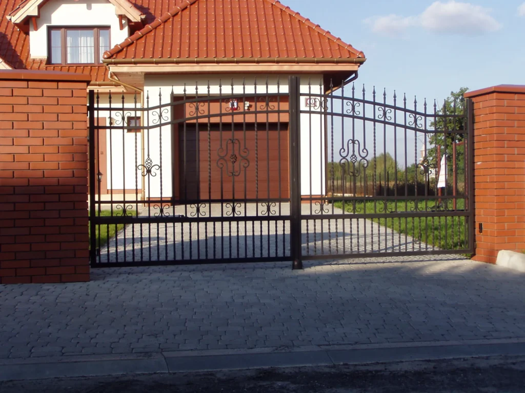 Decorative metal fences