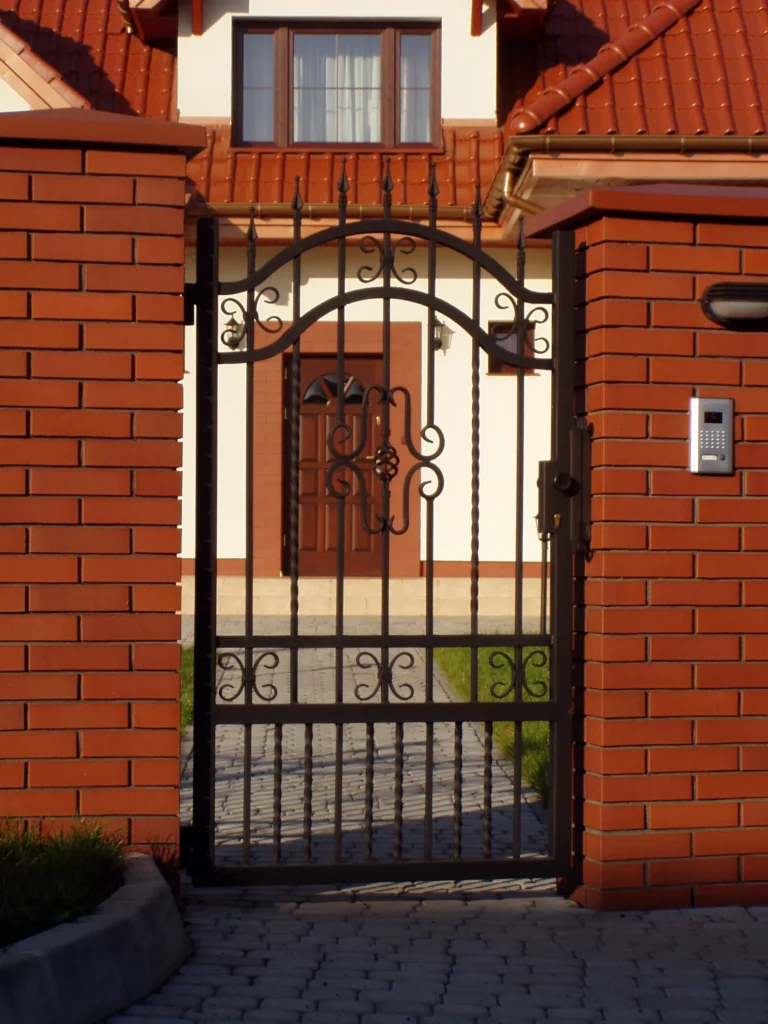 Decorative metal fences