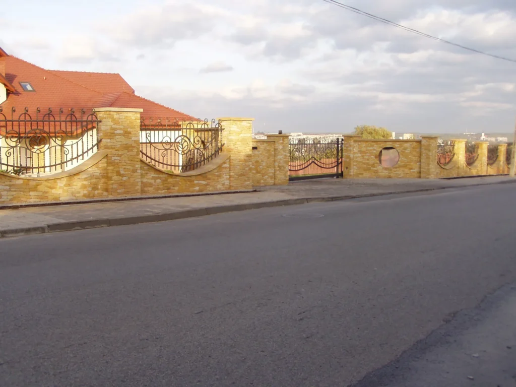 Decorative metal fences
