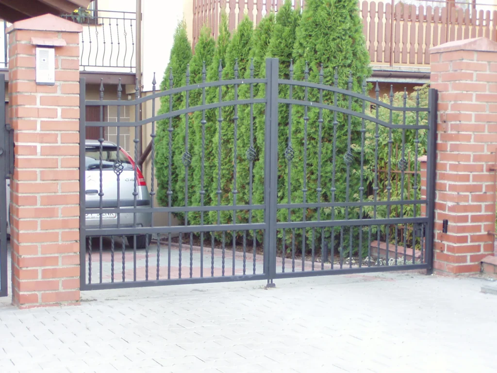Decorative metal fences