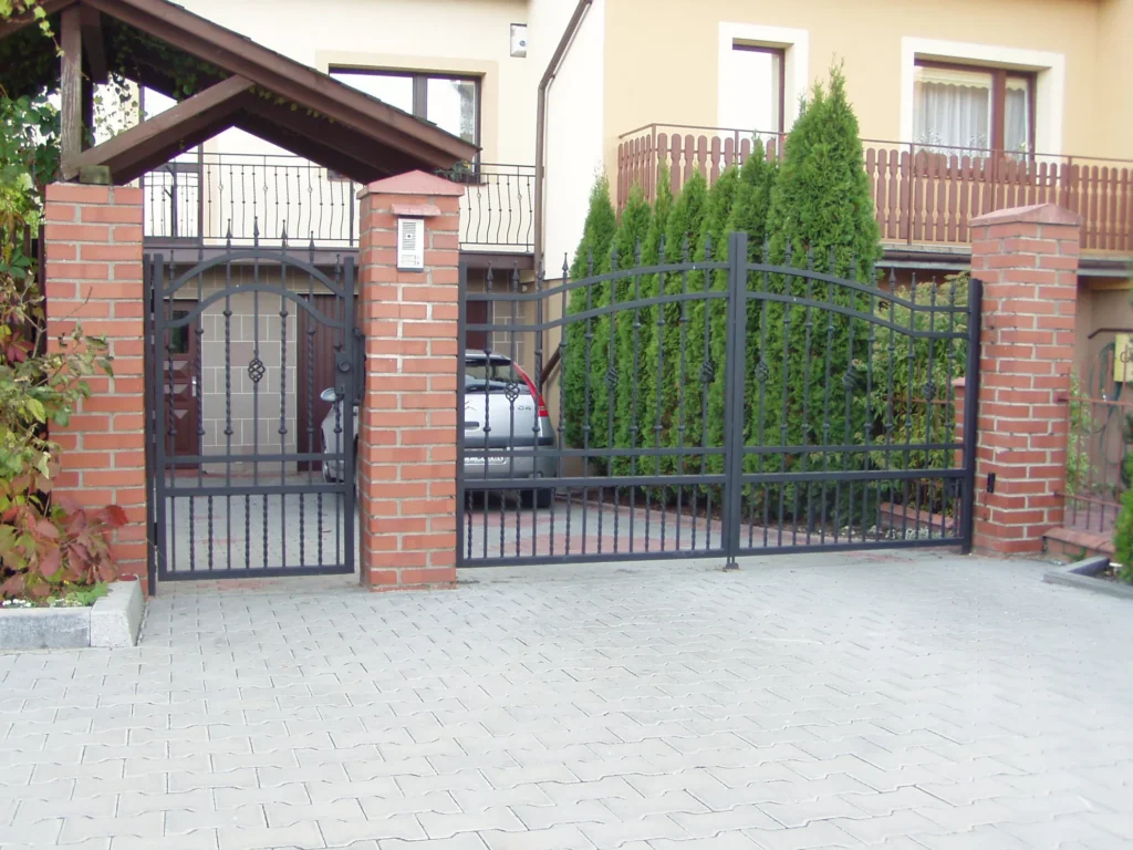 Decorative metal fences