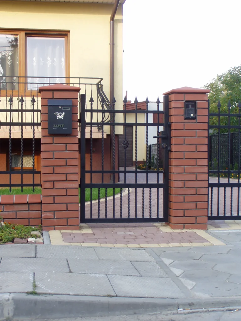 Decorative metal fences