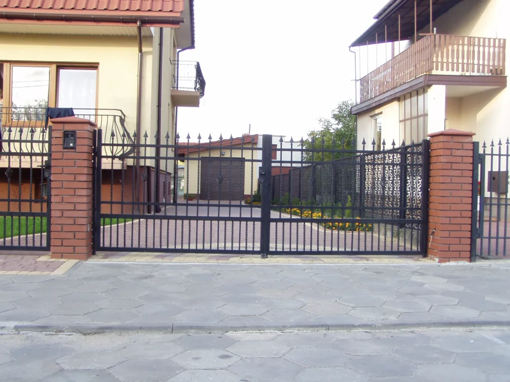 Decorative metal fences