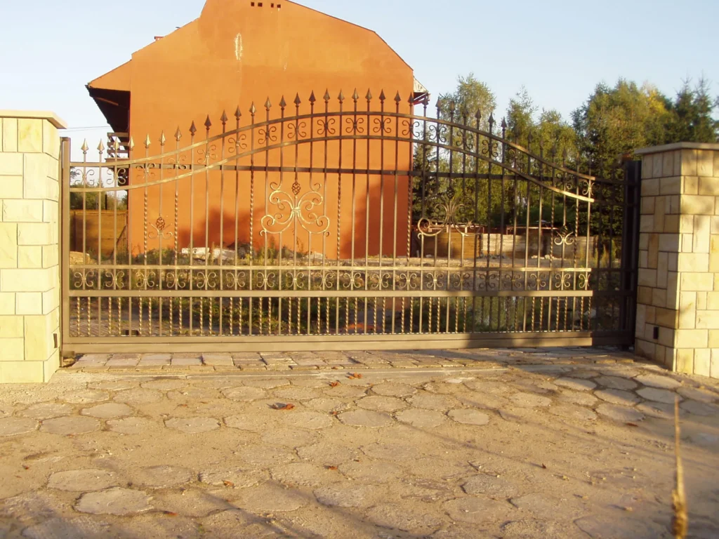 Decorative metal fences