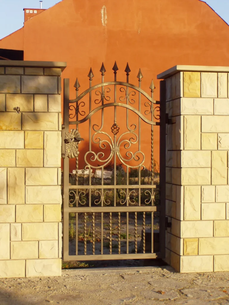 Decorative metal fences