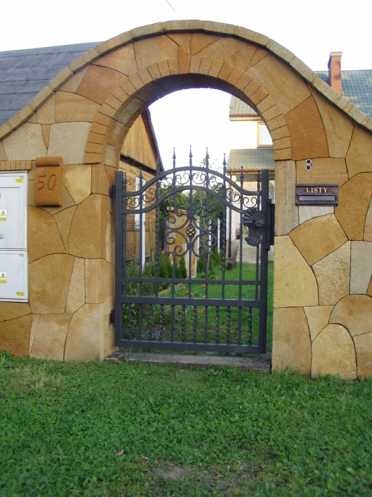 Decorative metal fences