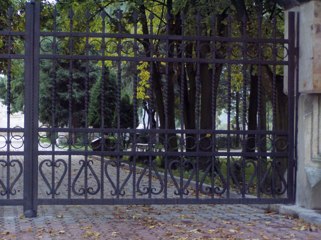 Decorative metal fences