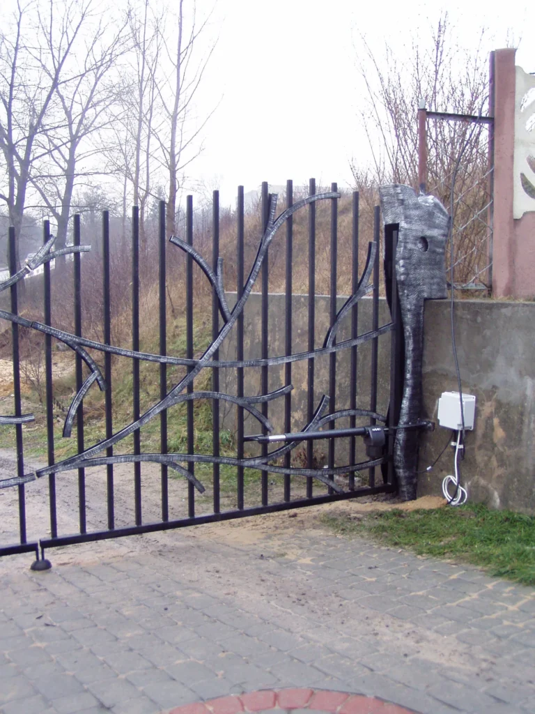 Decorative metal fences