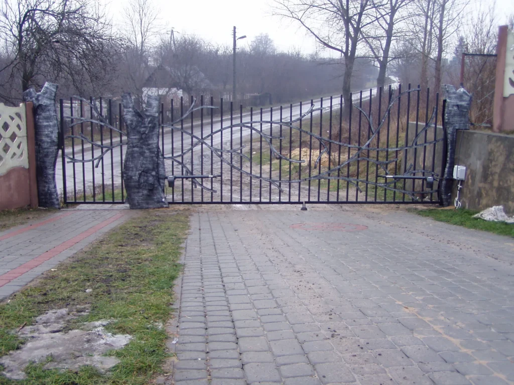 Decorative metal fences