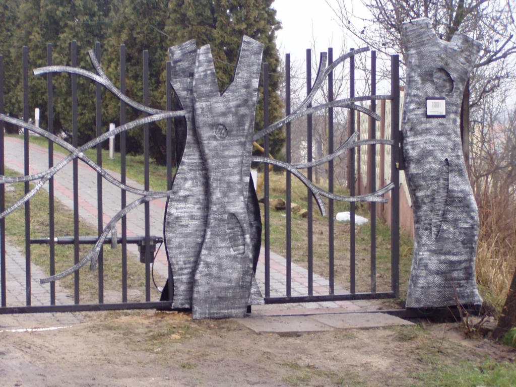 Decorative metal fences