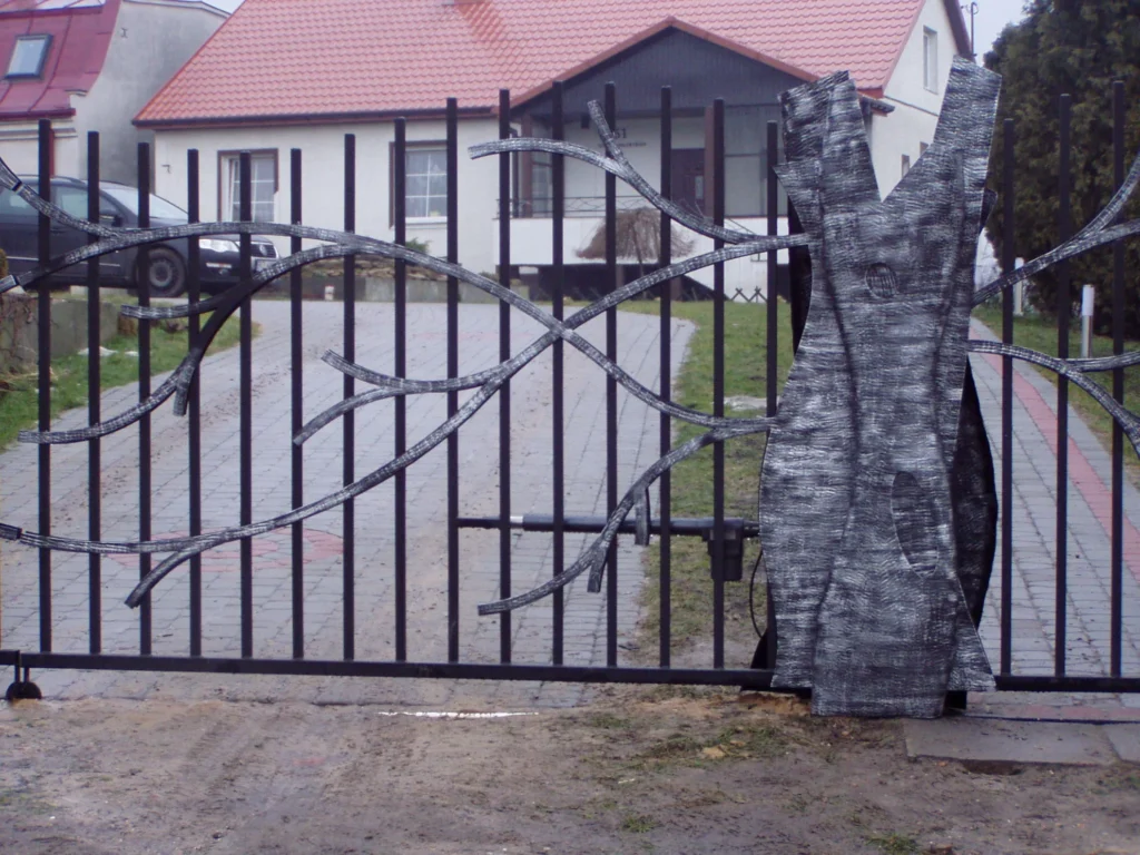 Decorative metal fences