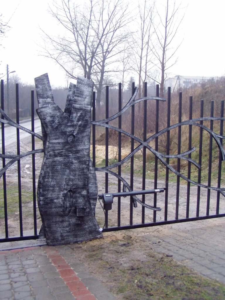 Decorative metal fences