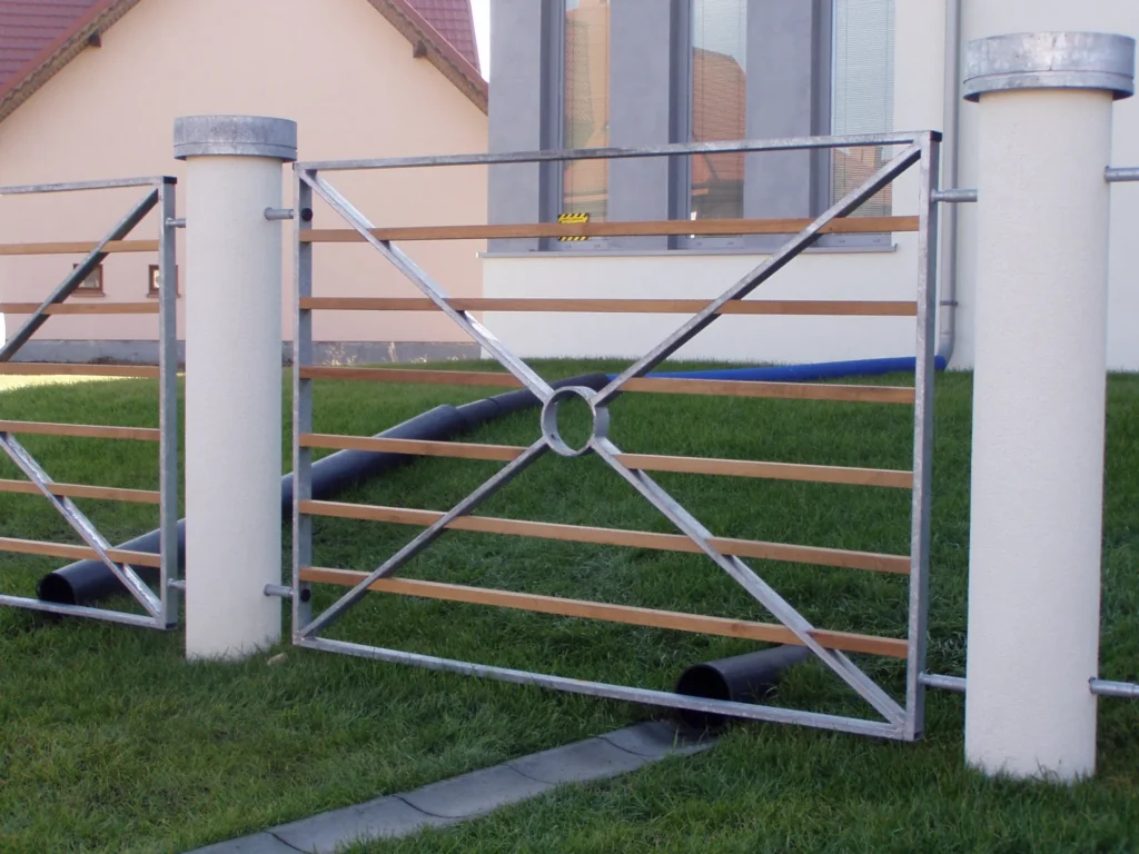 Decorative metal fences